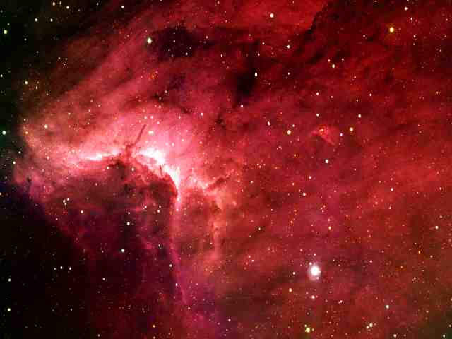 The Pelican Nebula By Bob Rickert